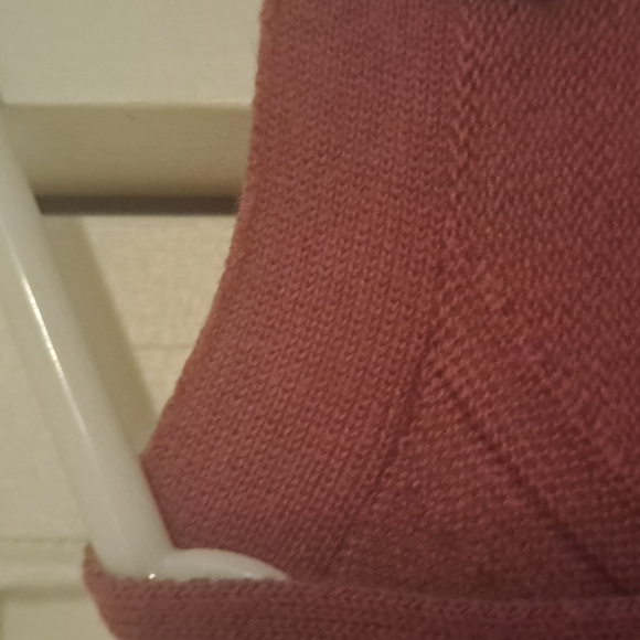 Plum Neiman Marcus cashmere cardigan medium-large - Picture 10 of 12